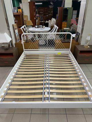 Cama NESTTUN 160x200 Metal y Madera