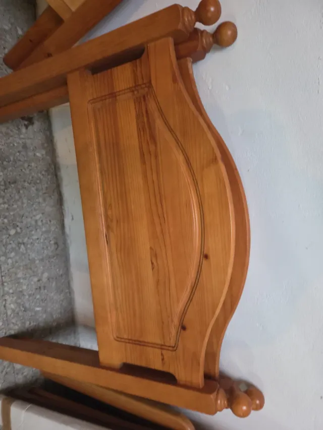 Cabecero de cama de pino