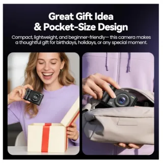 Cámara Digital 4K Zoom 16x