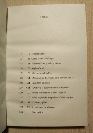 FRANCESCO D'ASSISI (Biografia) di Franco Cardini