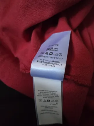 Polo Ralph Lauren Uomo Taglia XL Rossa