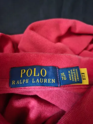 Polo Ralph Lauren Uomo Taglia XL Rossa
