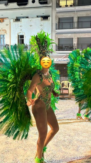 Disfraz Carnaval Hecho a Mano