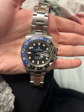 Reloj GMT-Master II Negro/Azul