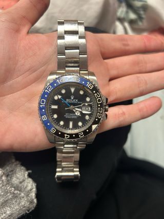 Reloj GMT-Master II Negro/Azul