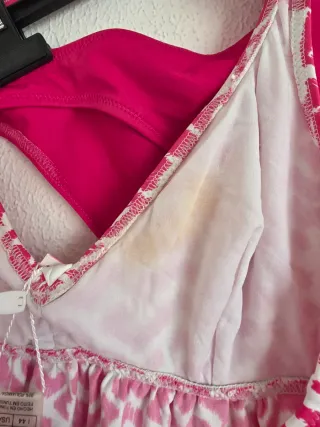 Bikini premamá rosa