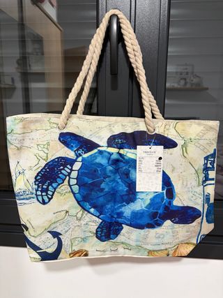 Bolso de playa TRAVELUX tortuga marina