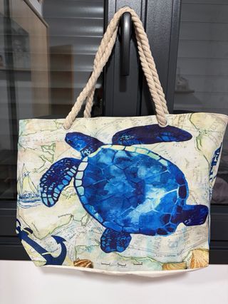 Bolso de playa TRAVELUX tortuga marina