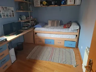 Dormitorio juvenil completo