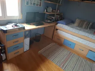 Dormitorio juvenil completo