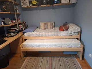 Dormitorio juvenil completo