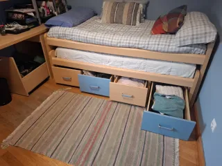 Dormitorio juvenil completo