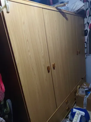 Armario ropero 4 puertas
