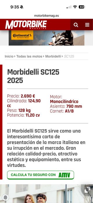 Maxi Scooter 125cc Gris 2025