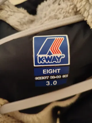 K-Way Giacca Invernale Nera