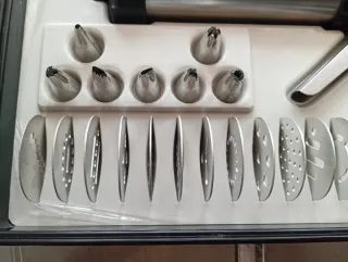 Pistola para repostería con accesorios