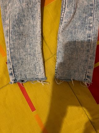 Pantalones vaqueros tiro alto/medio