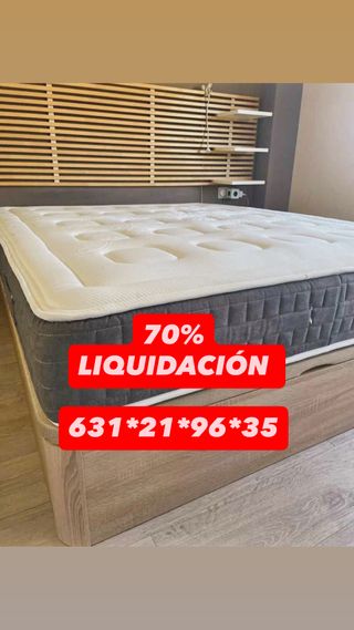 Canape y Colchón 70% Liquidación