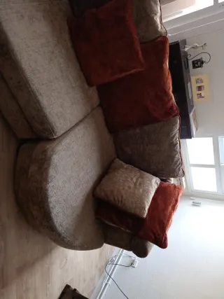 Conjunto sofás 3 piezas independientes con anclaje