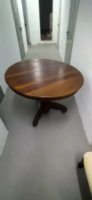 Juego de 4 sillas de comedor de madera