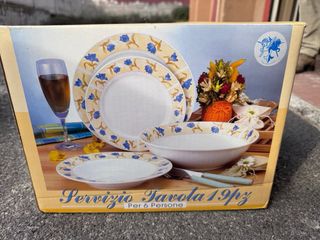 Servizio Tavola 19pz Porcellana - 6 Persone