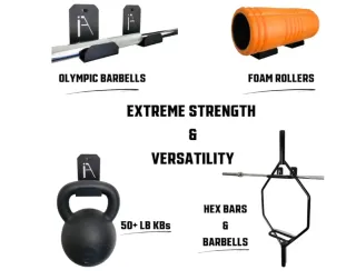 Soportes de banco de pesas multiusos