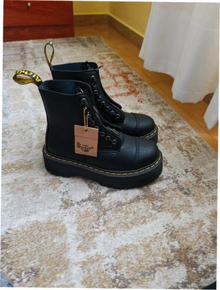 Botas Dr. Martens Talla 40 Cremallera Negra