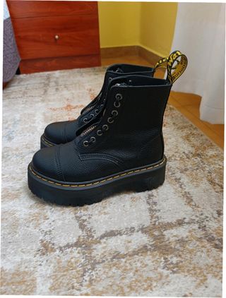 Botas Dr. Martens Talla 40 Cremallera Negra