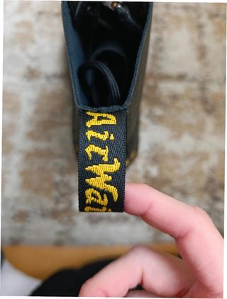 Botas Dr. Martens Talla 40 Cremallera Negra