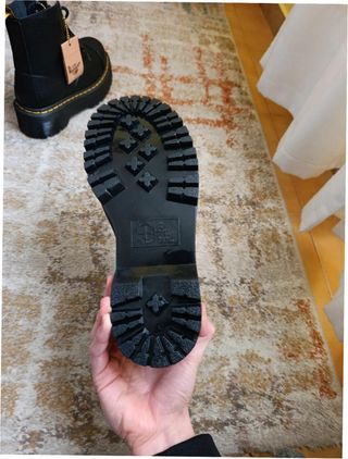 Botas Dr. Martens Talla 40 Cremallera Negra