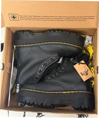 Botas Dr. Martens Talla 38 Cremallera