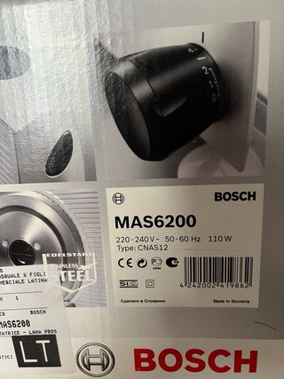 Affettatrice elettrica BOSCH