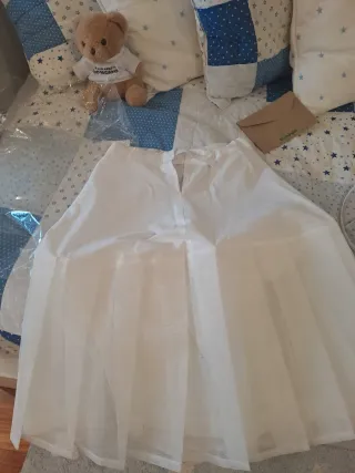 Cancán Comunión Coconut Talla S