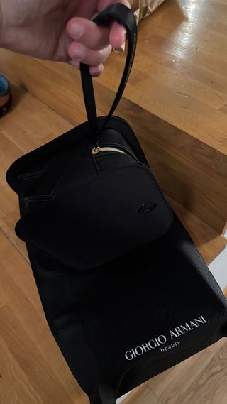 Neceser Giorgio Armani Negro