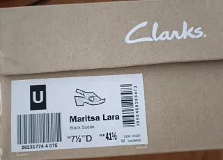 Sandalias Clarks Maritsa Lara Plataforma Negra
