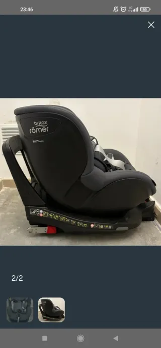 Silla coche Britax Romer Grupo 0-1