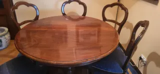 Mesa comedor Valenti y 6 sillas