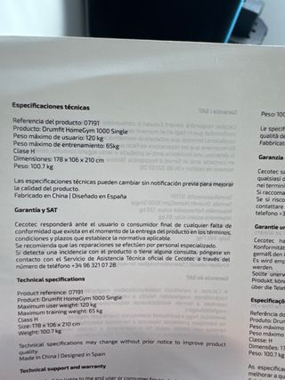 Equipo de gimnasio multifunción