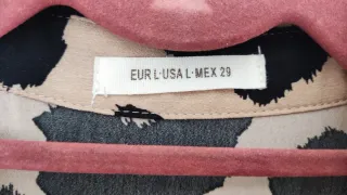 Camisa animal print mujer