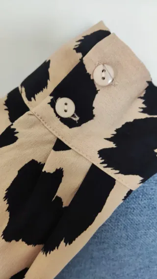 Camisa animal print mujer