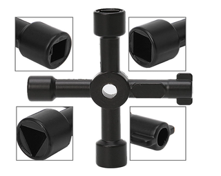 Chiave universale a croce 4 vie