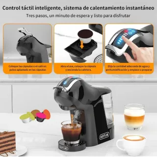 Cafetera KOTLIE 5 en 1 EM-308A