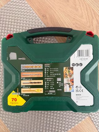 Caja de brocas Bosch X70Ti