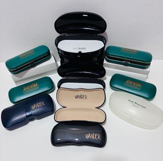 Lote 12 Fundas Rígidas Gafas + Bayetas