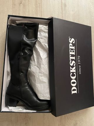 Stivali alti neri Docksteps