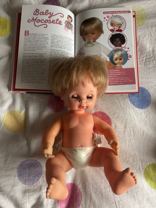 Muñeca Baby Mocosete Años 70