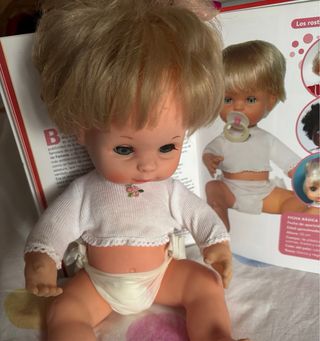 Muñeca Baby Mocosete Años 70