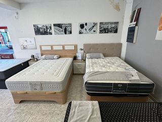 Canapes abatibles, somieres con patas y colchones