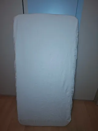 Colchón Cuna.Doble cara: verano e invierno.+funda