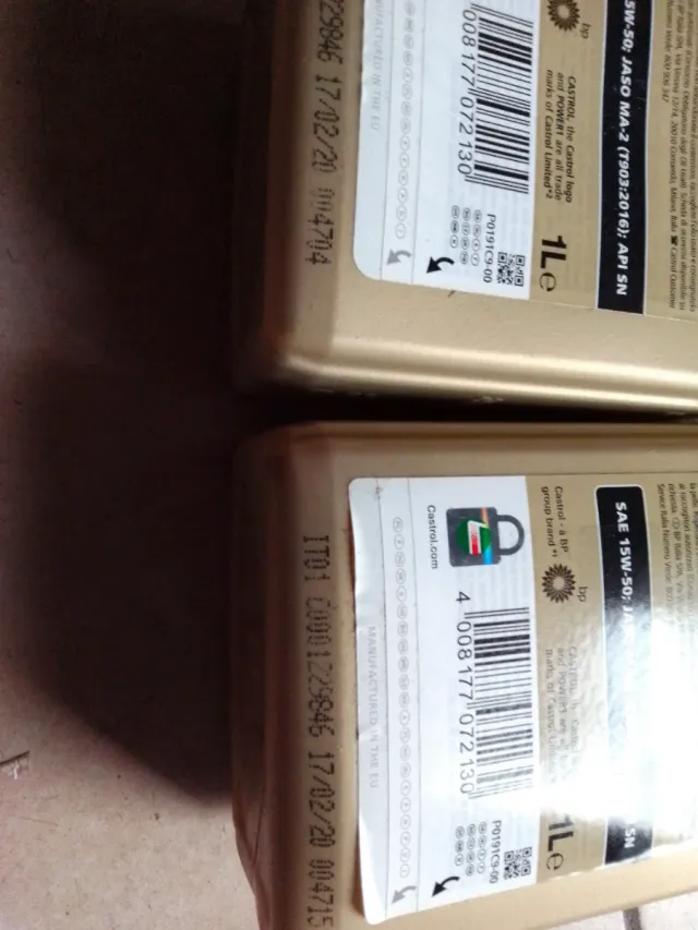 Castrol Power 1 15W-50 4T - 2 Litri